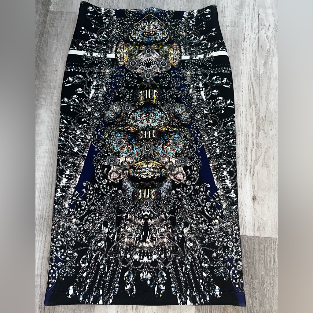Clover Canyon Midi Pencil Skirt Size Xs